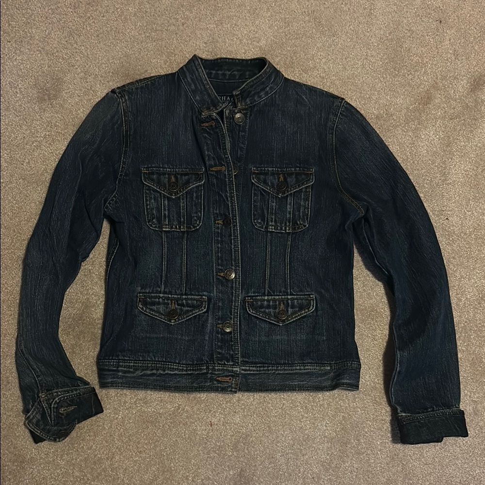 Chaps Dark Denim Jacket Size XSmall